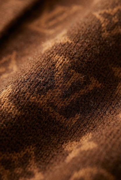 Monogram Knit Cardigan