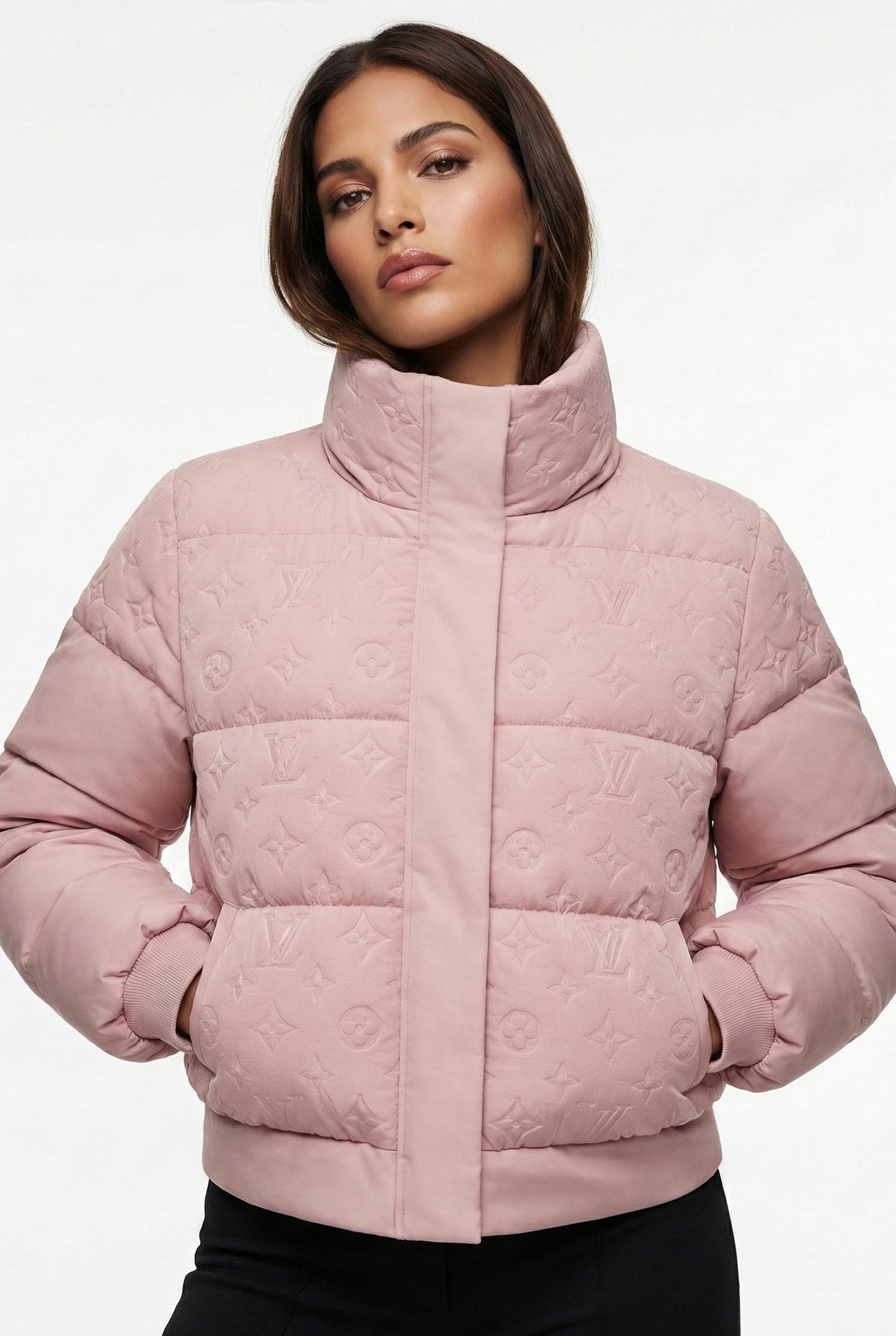 Quilted Monogram Jacket