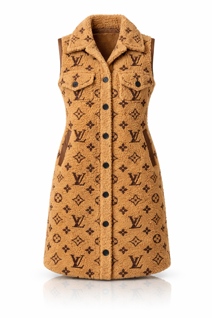 Monogram Teddy Vest