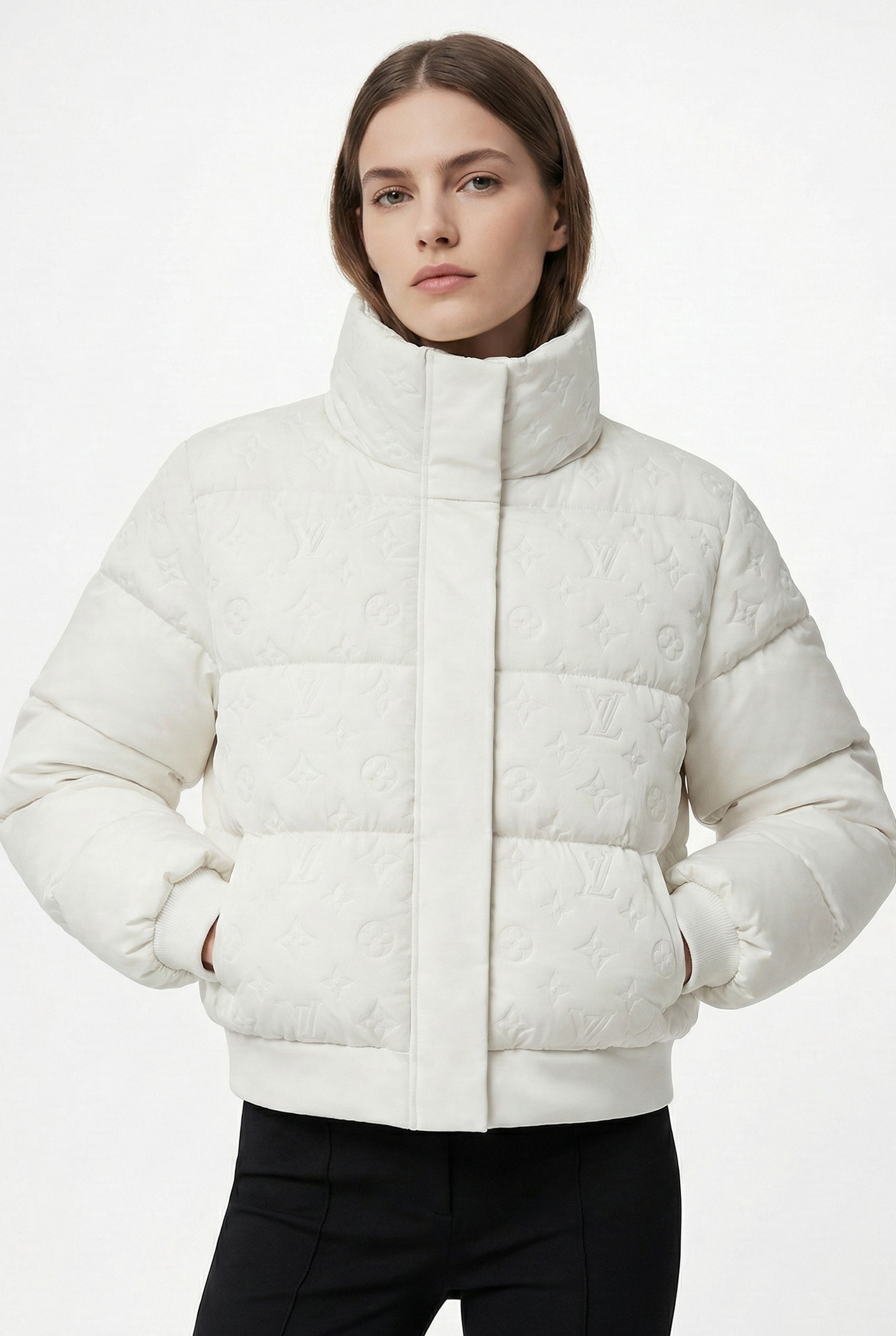 Quilted Monogram Jacket