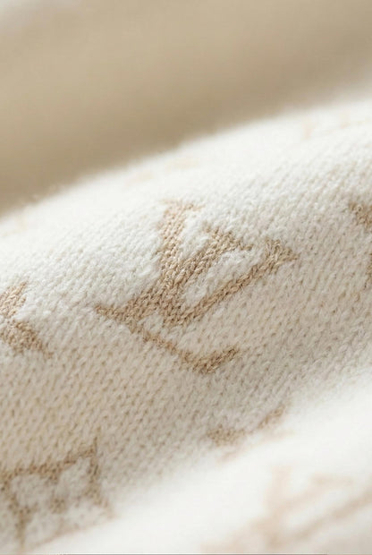 Monogram Knit Turtleneck Sweater