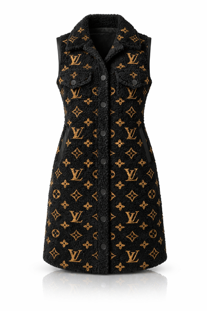 Monogram Teddy Vest