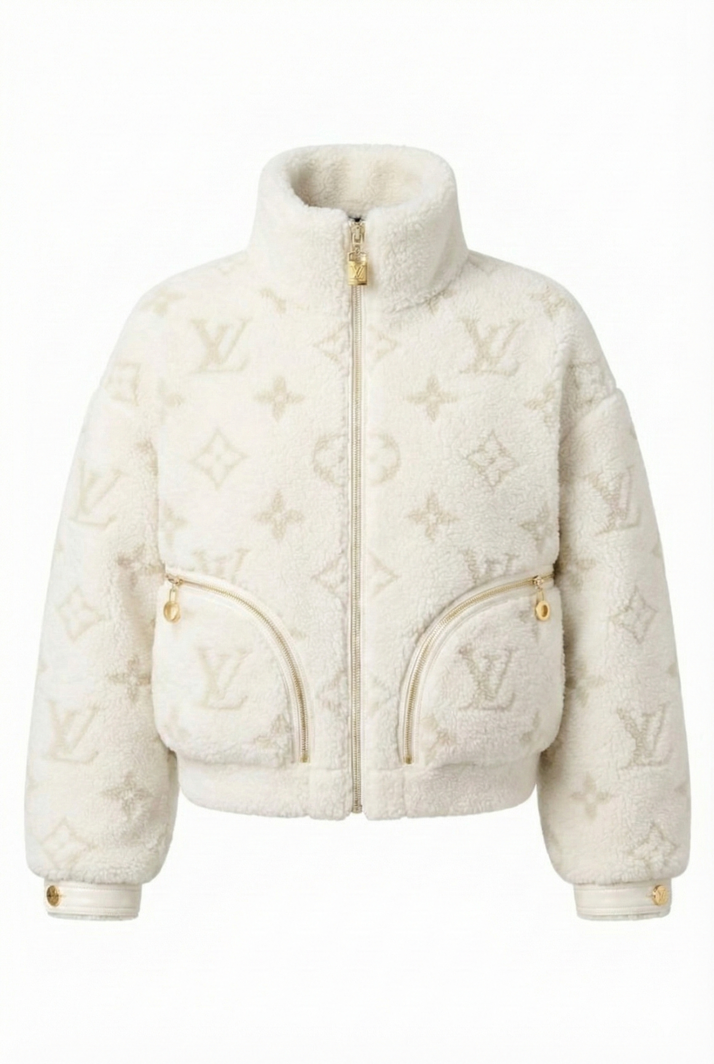 Shearling Monogram Jacket