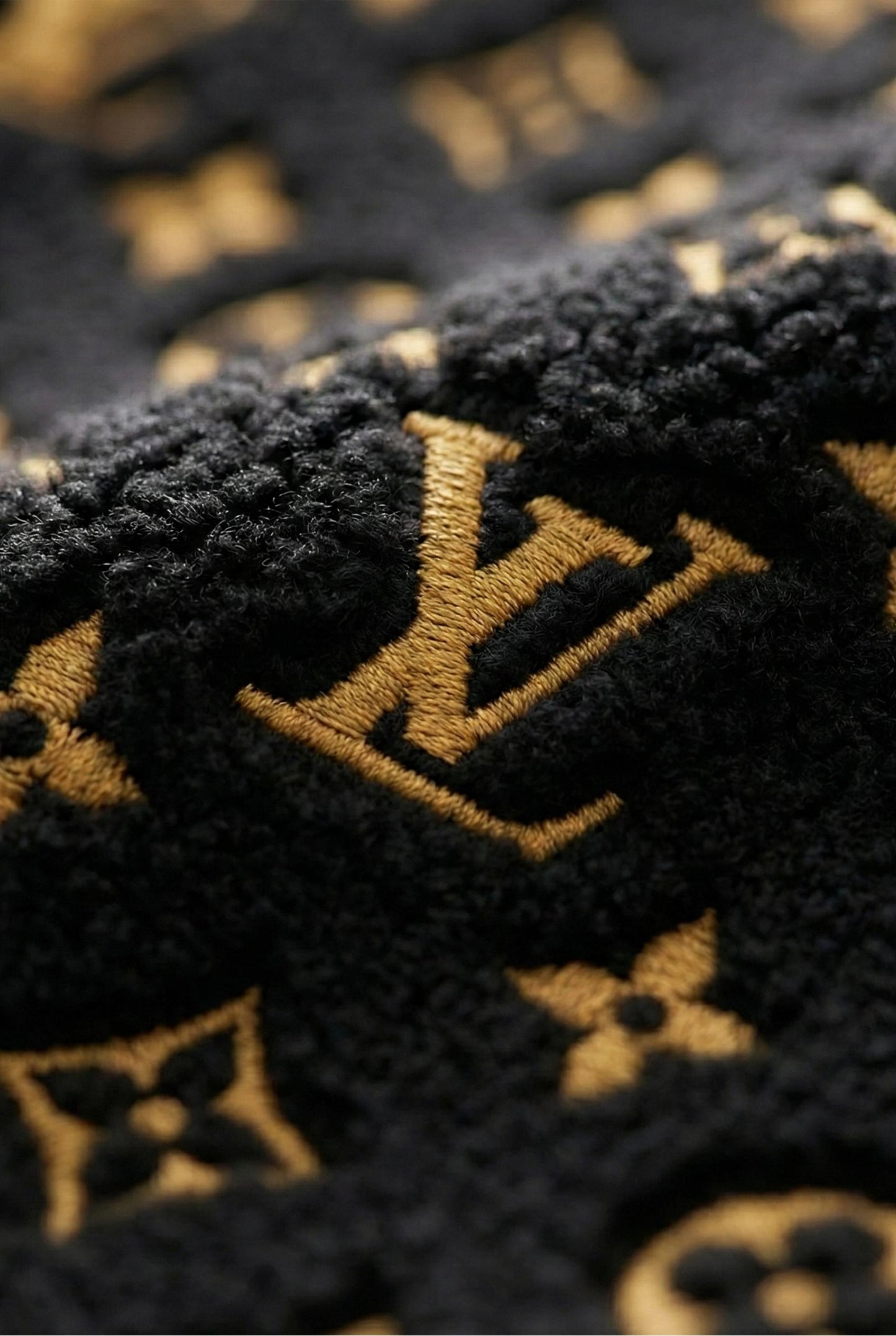 Monogram Teddy Hooded Vest