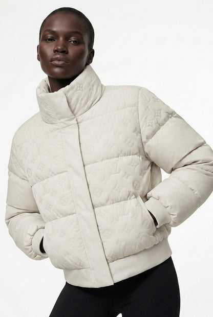 Quilted Monogram Jacket
