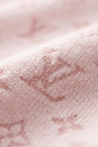 Monogram Knit Turtleneck Sweater