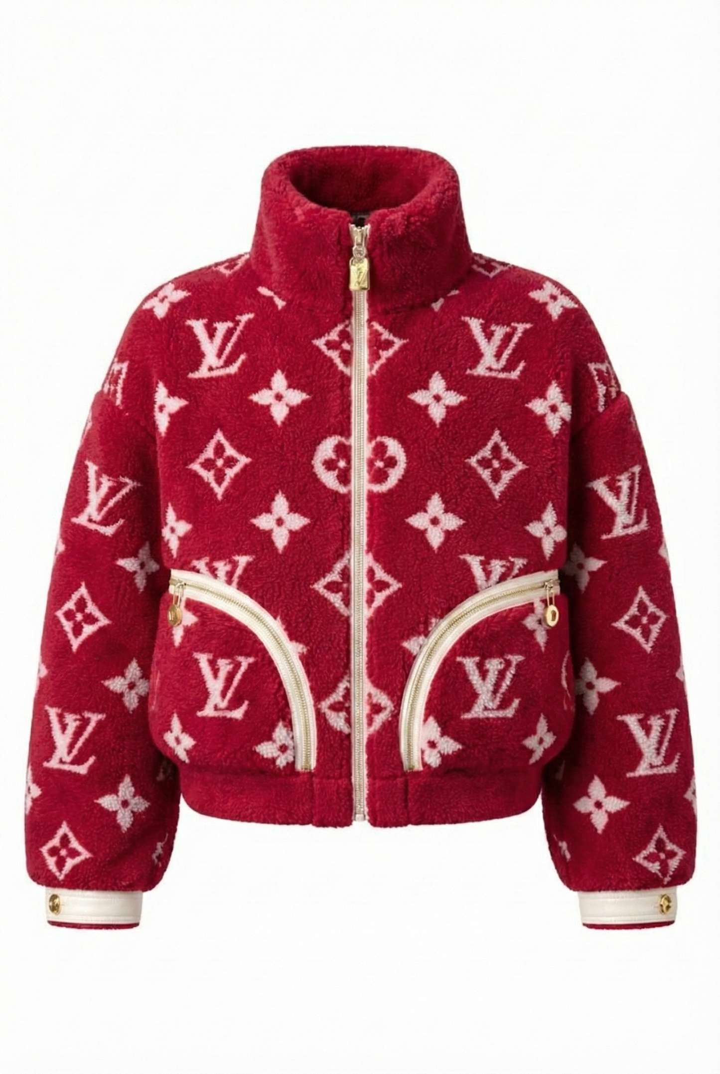 Shearling Monogram Jacket