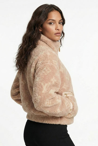 Shearling Monogram Jacket