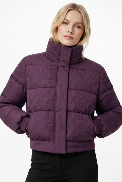 Quilted Monogram Jacket