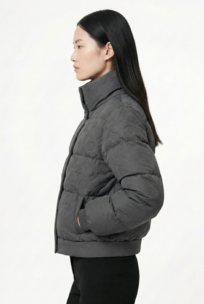 Quilted Monogram Jacket